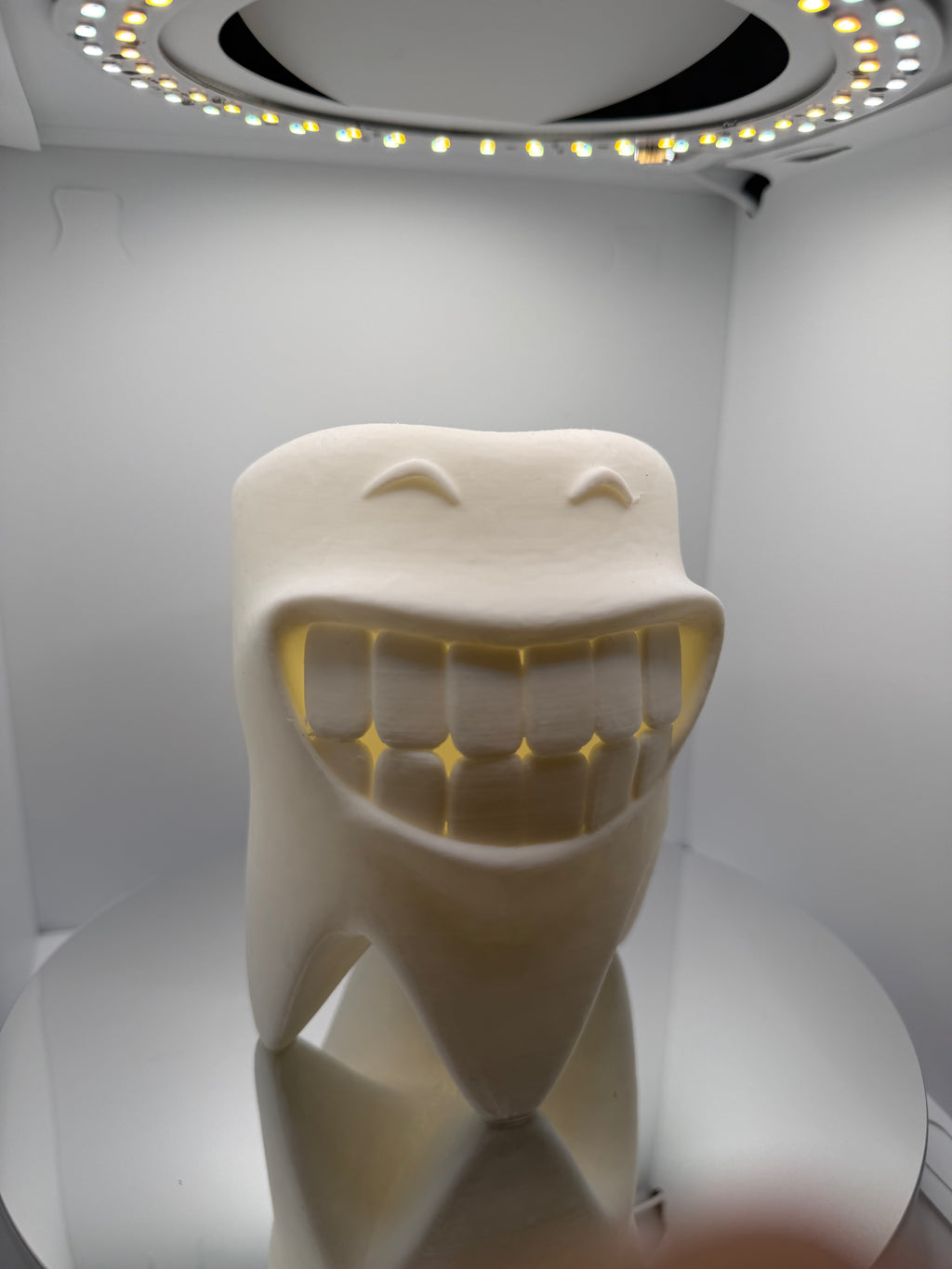 Gülümseyen Diş Figürlü Diş Fırçalık Banyo Aksesuarı