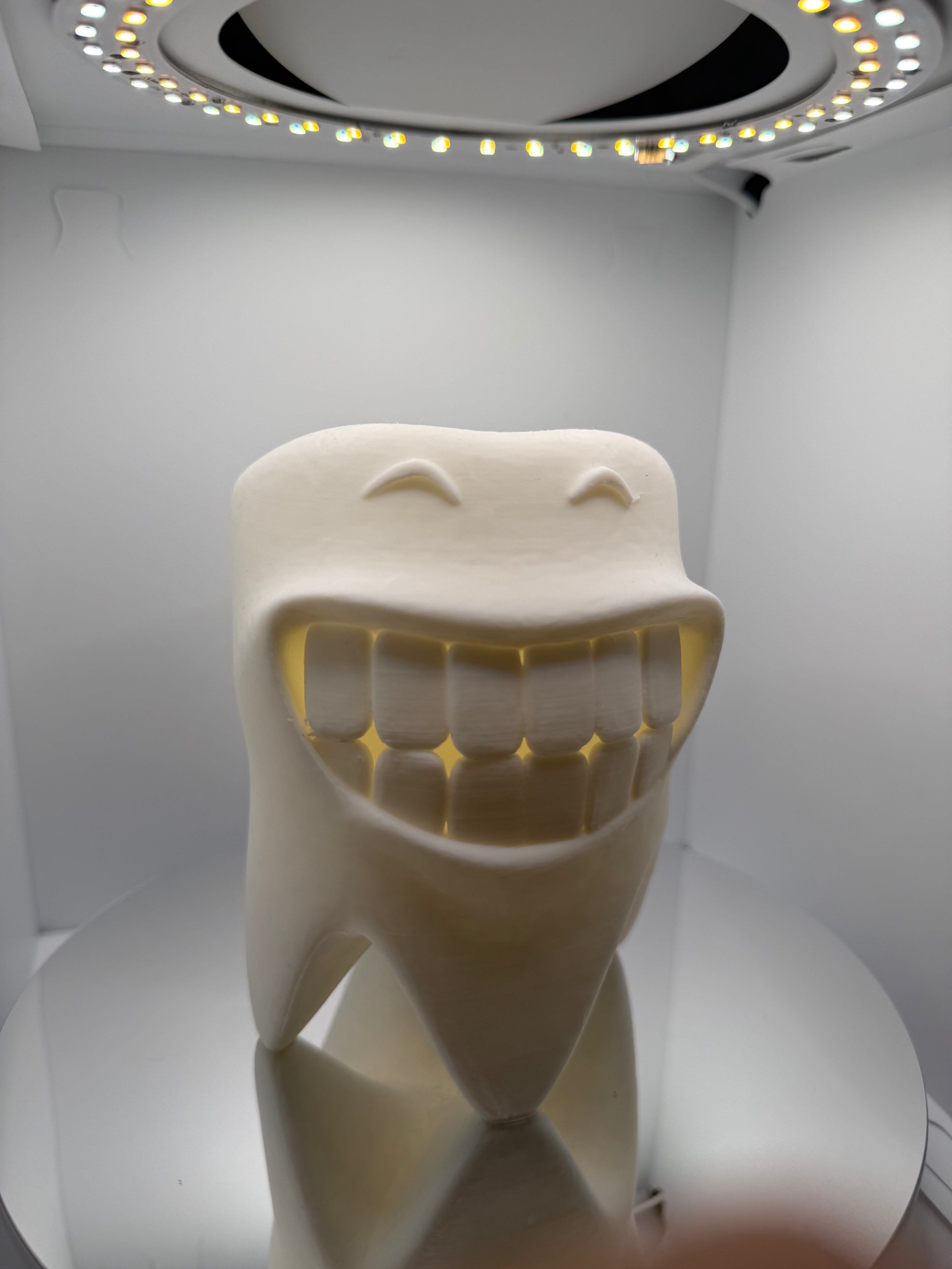 Gülümseyen Diş Figürlü Diş Fırçalık Banyo Aksesuarı