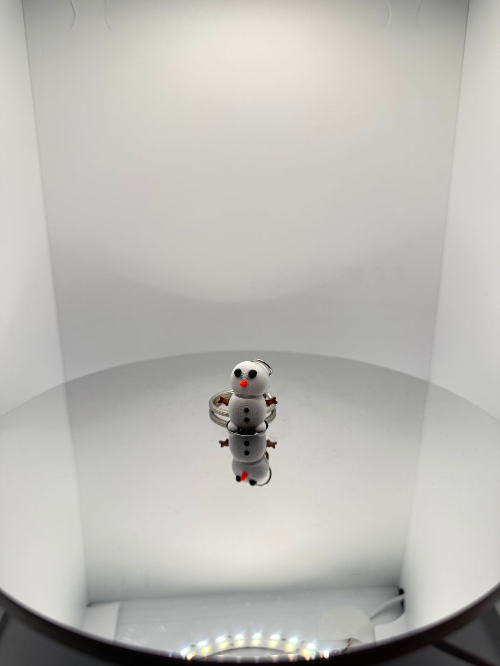 Kardan Adam (Snowman) Tasarım Anahtarlık