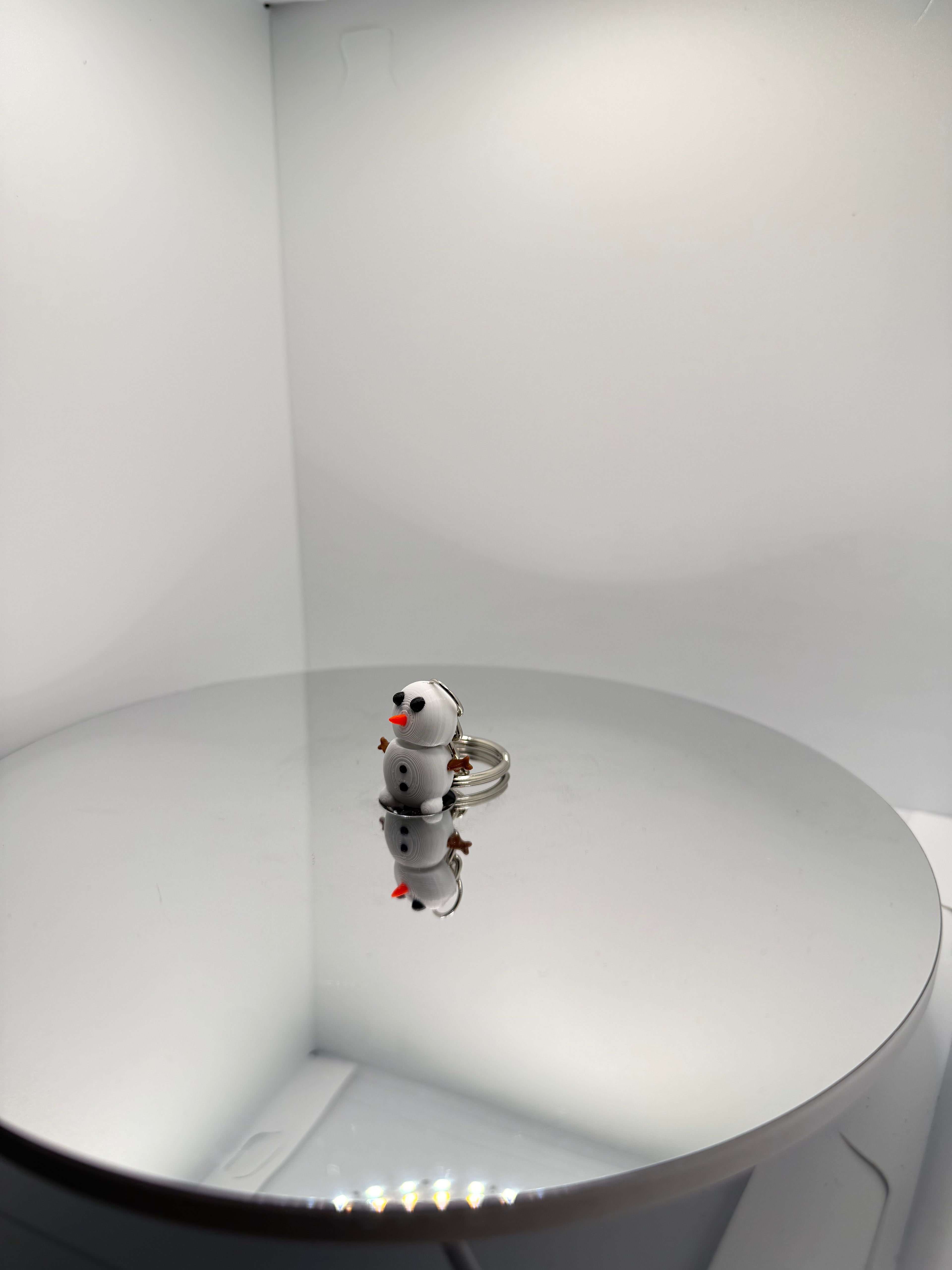 Kardan Adam (Snowman) Tasarım Anahtarlık