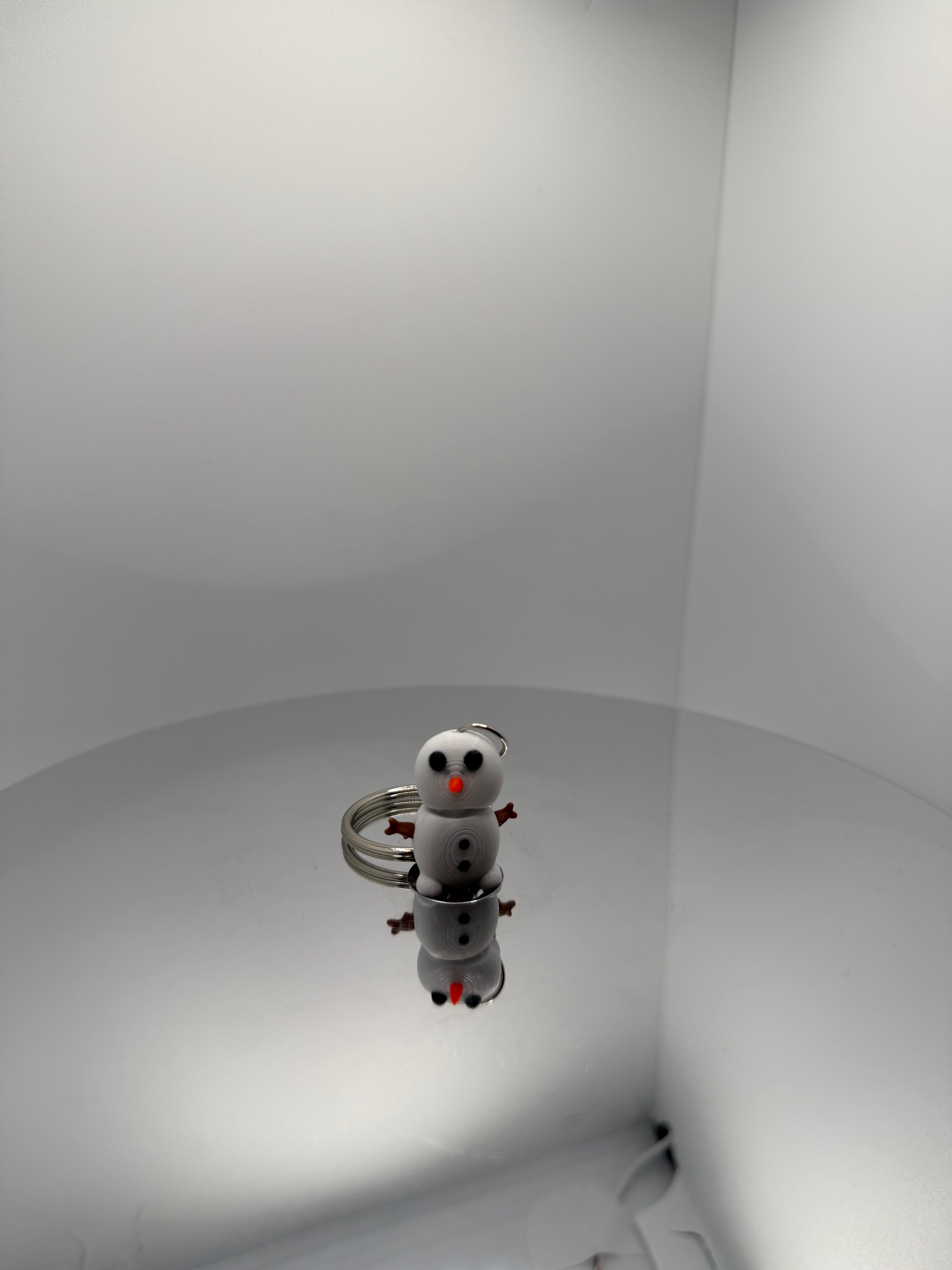 Kardan Adam (Snowman) Tasarım Anahtarlık