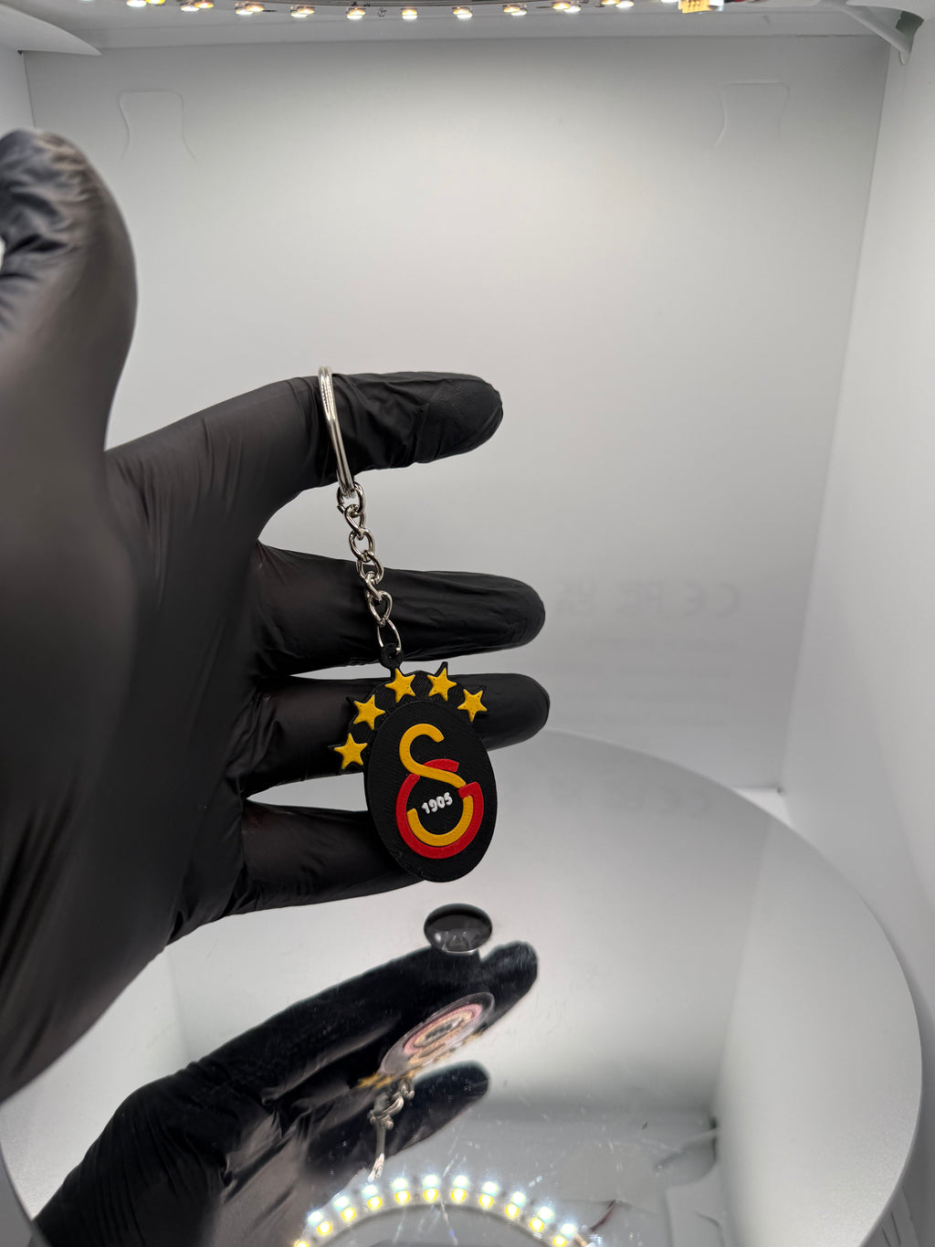 Galatasaray 1905 Logolu Anahtarlık -  5 Yıldızlı