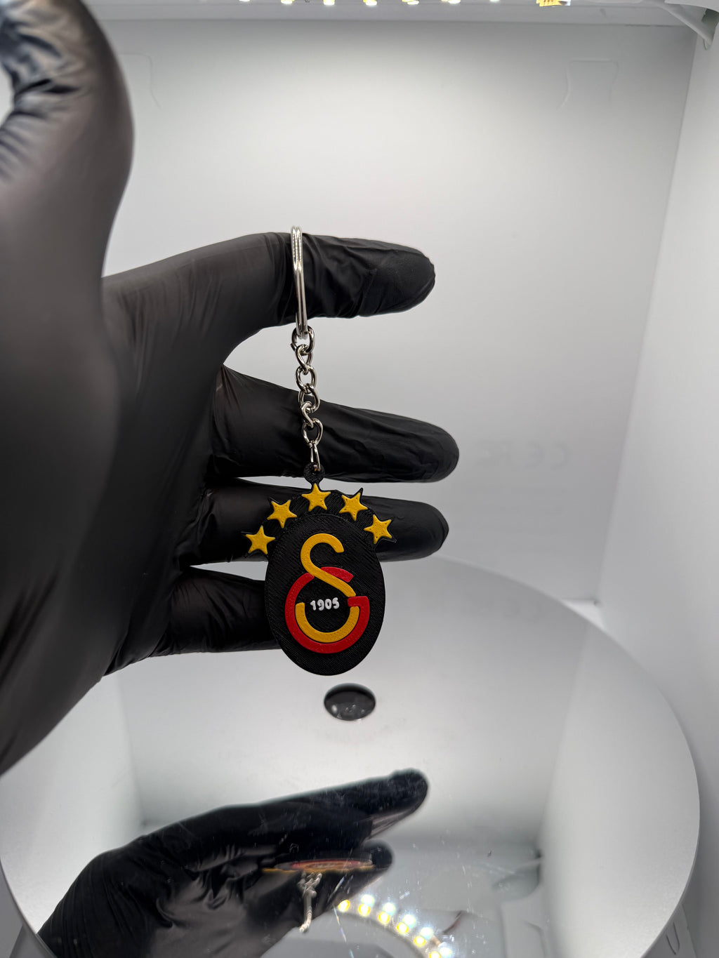Galatasaray 1905 Logolu Anahtarlık -  5 Yıldızlı