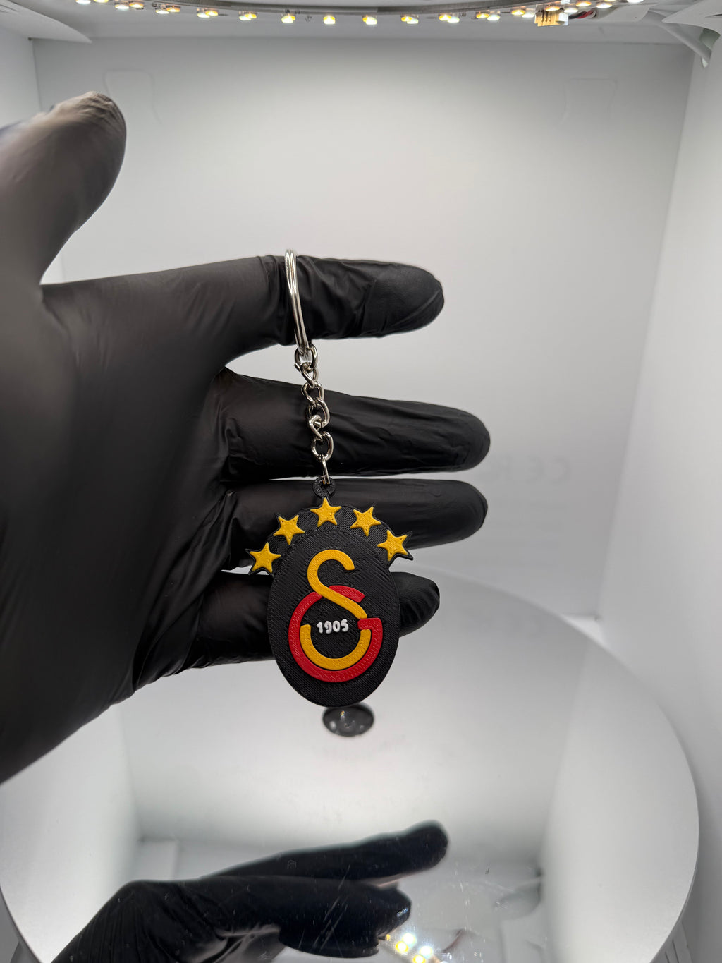 Galatasaray 1905 Logolu Anahtarlık -  5 Yıldızlı