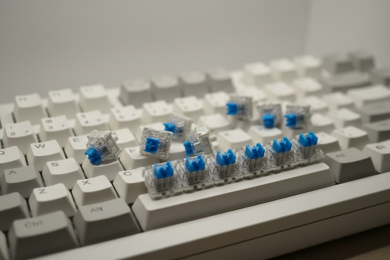 Blue Key Switch – Mekanik Klavye Switchi ( Clicker Blue Switch)