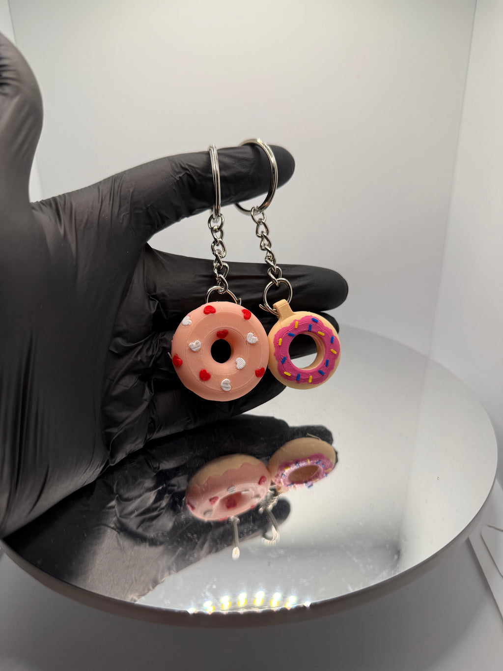 Tatlı Donut Anahtarlığı – Çanta ve Anahtar Süsü