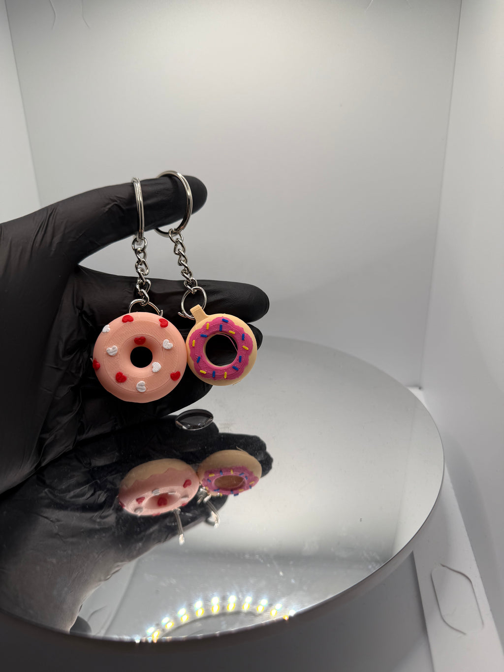 Tatlı Donut Anahtarlığı – Çanta ve Anahtar Süsü