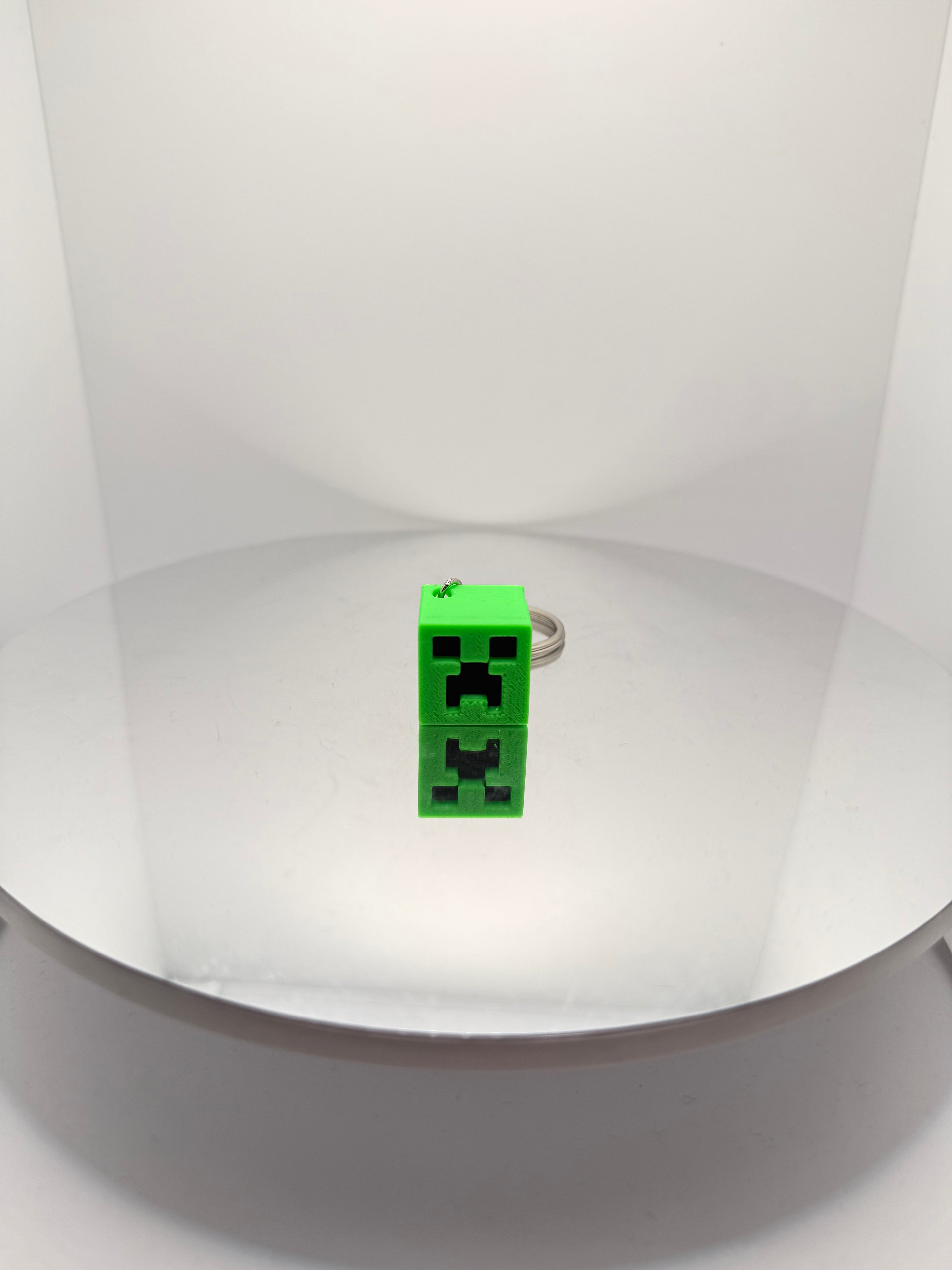 Creeper Blok Anahtarlık - Gamer Figür Çanta Süsü