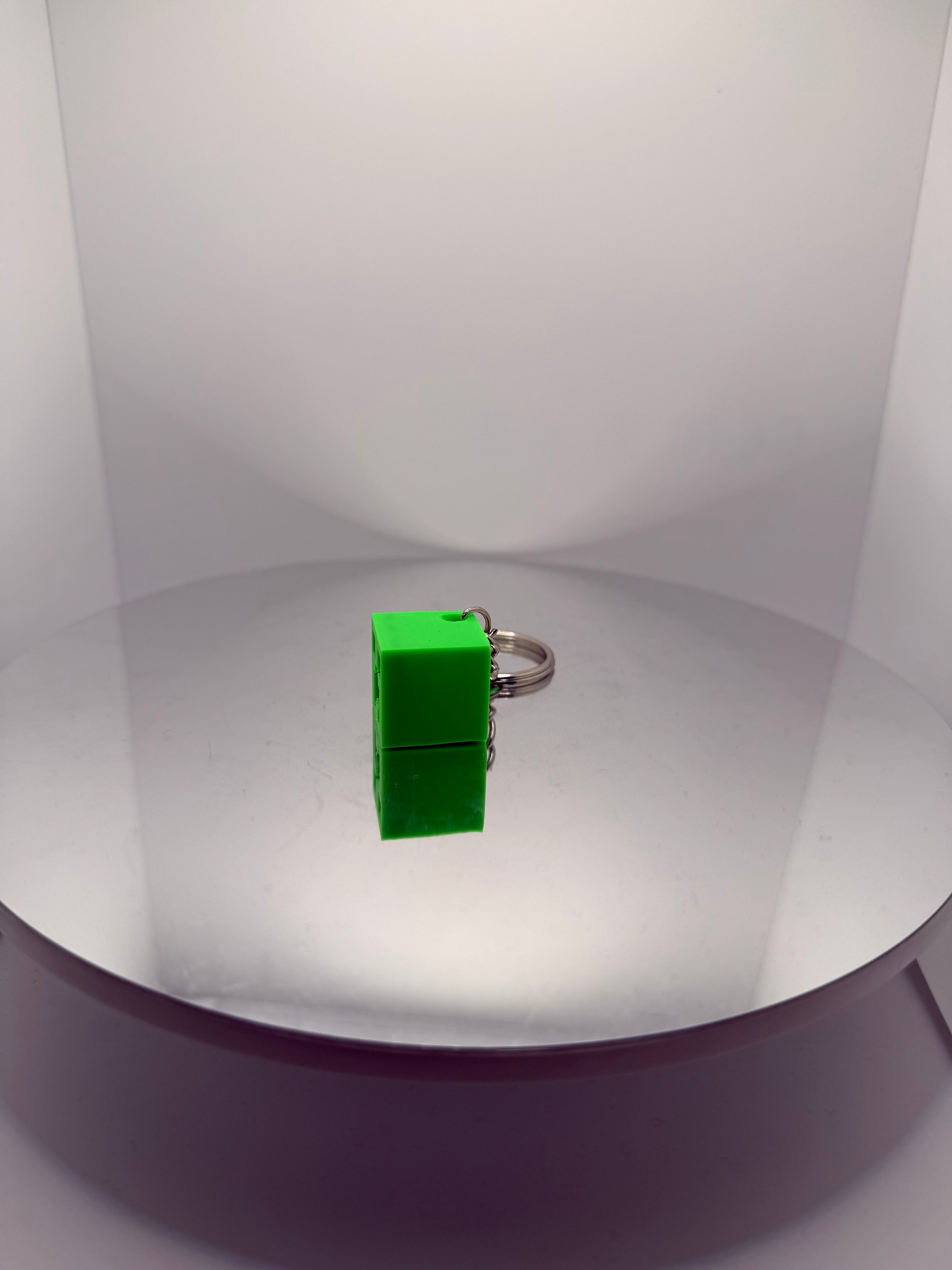 Creeper Blok Anahtarlık - Gamer Figür Çanta Süsü