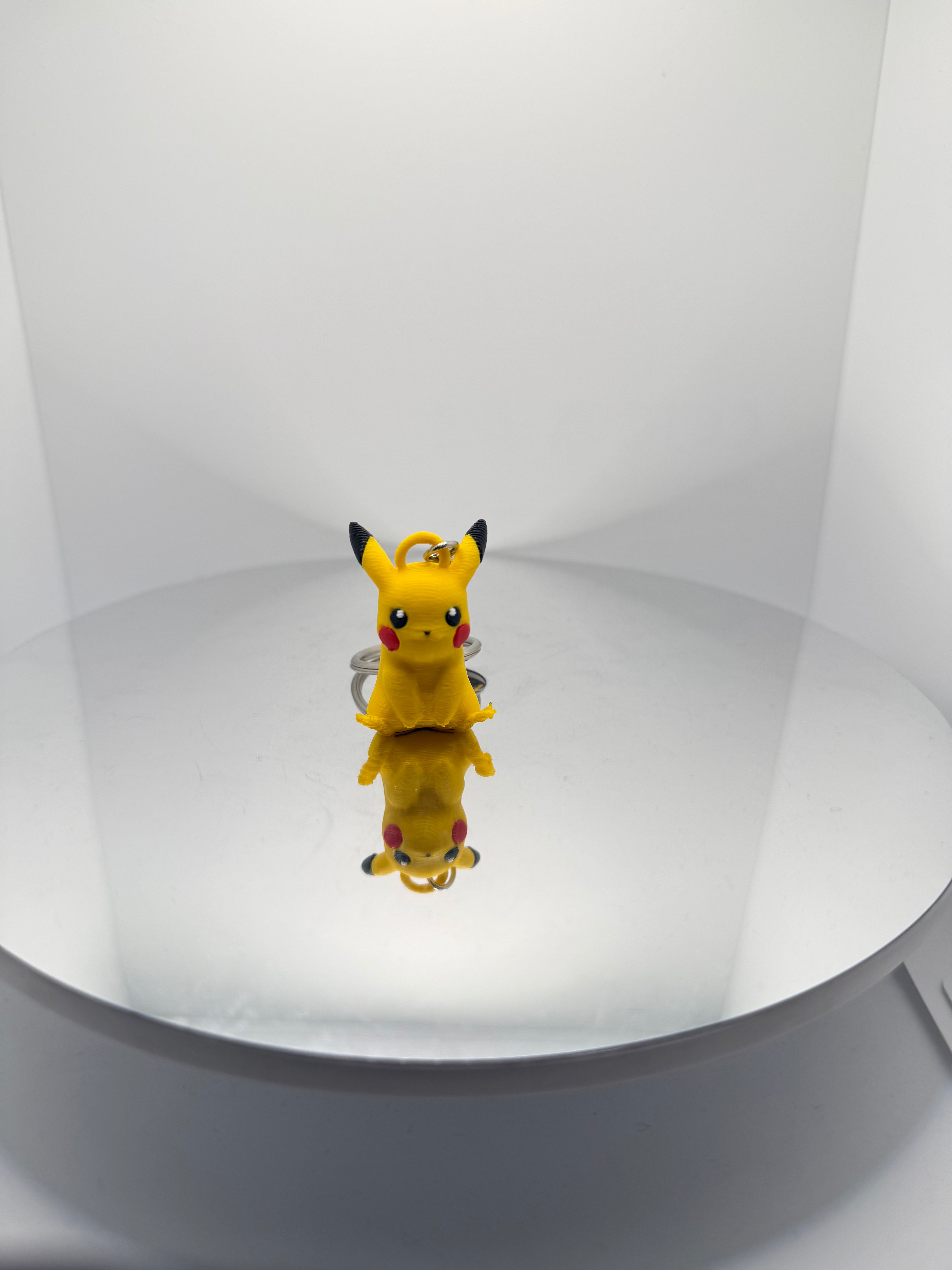 Sevimli Pikachu Figür Anahtarlık - Sarı Anime Karakteri Çanta Süsü