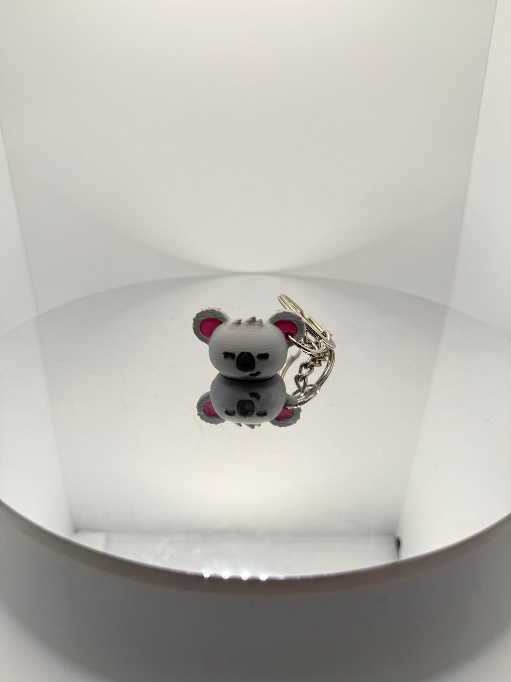 Tatlı Koala Yüzü Çanta ve Cüzdan Süsü - Kawaii Hayvan Anahtarlık