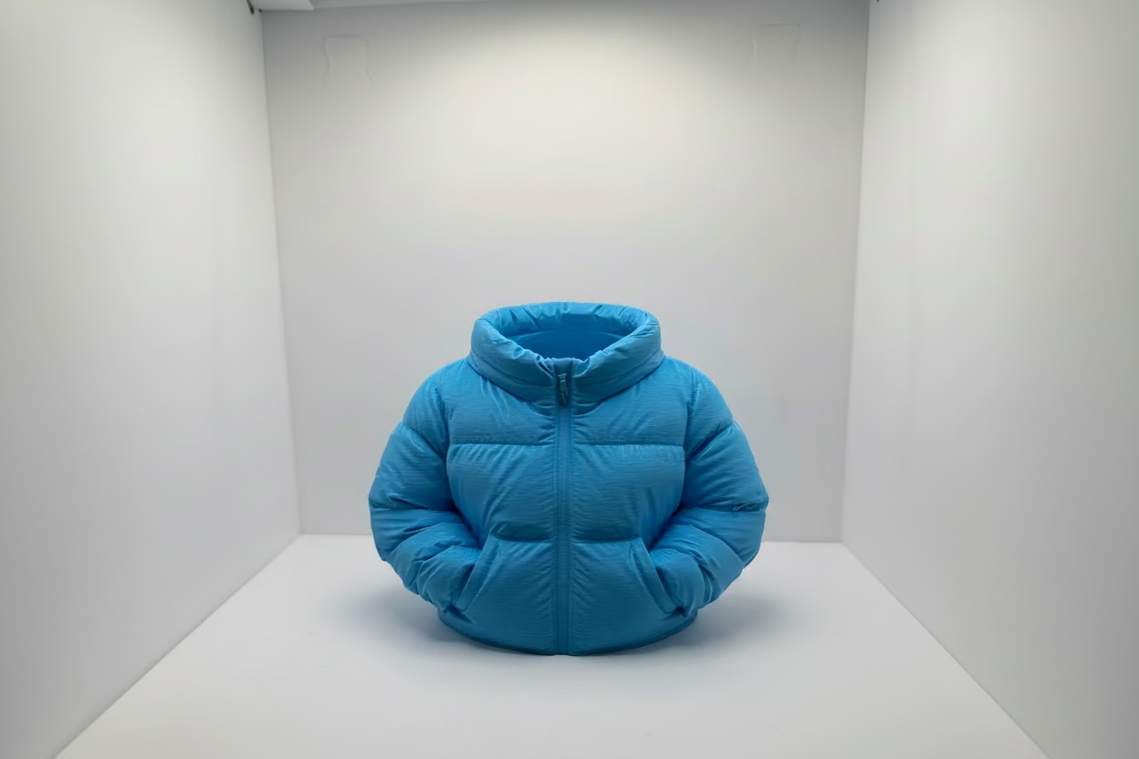 Dekoratif Şişme Mont Tasarımlı Kalemlik - Masaüstü düzenleyici