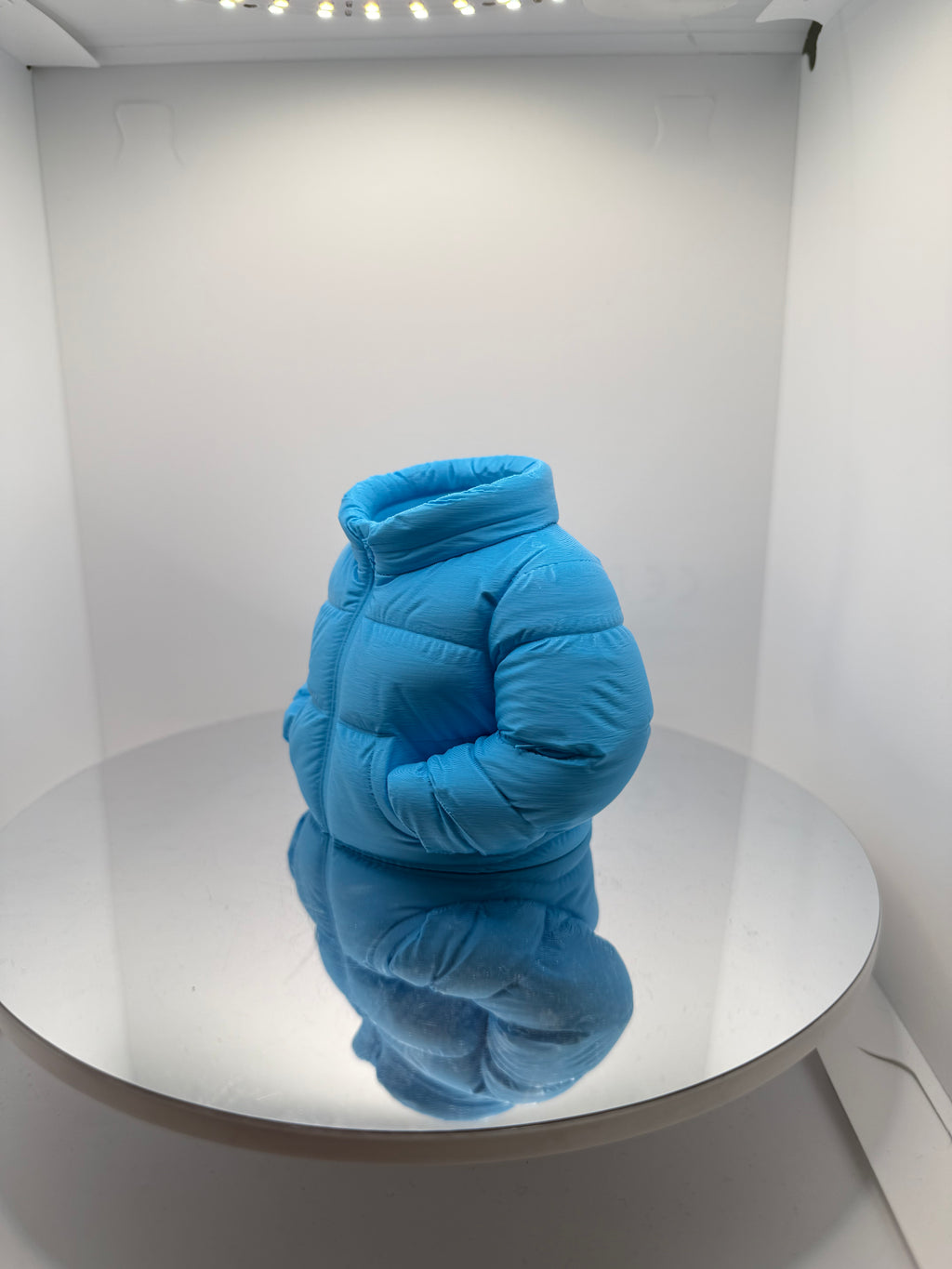 Dekoratif Şişme Mont Tasarımlı Kalemlik - Masaüstü düzenleyici