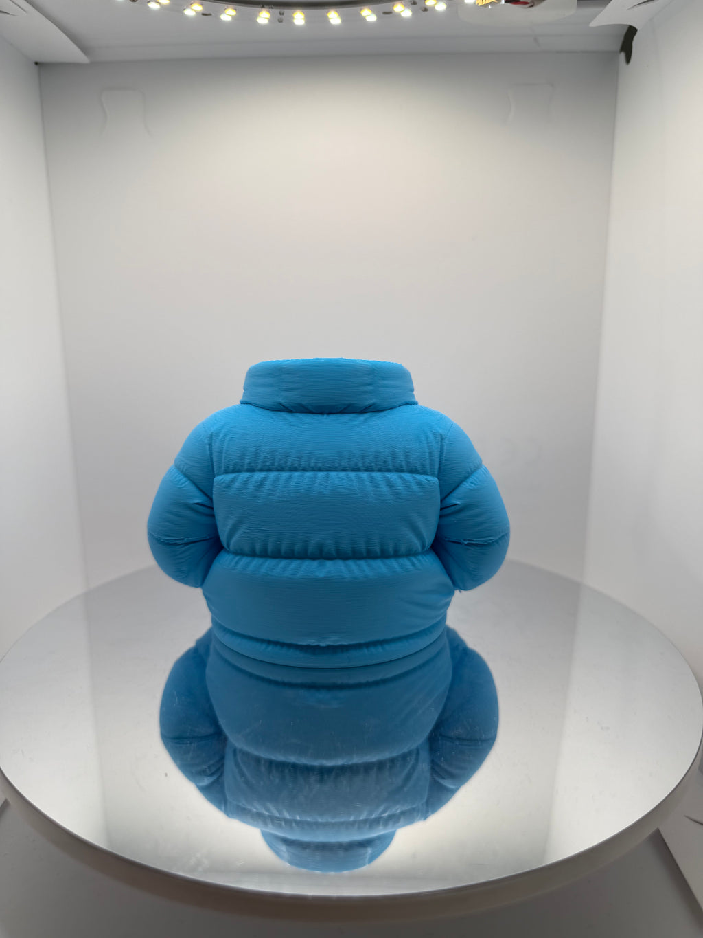 Dekoratif Şişme Mont Tasarımlı Kalemlik - Masaüstü düzenleyici