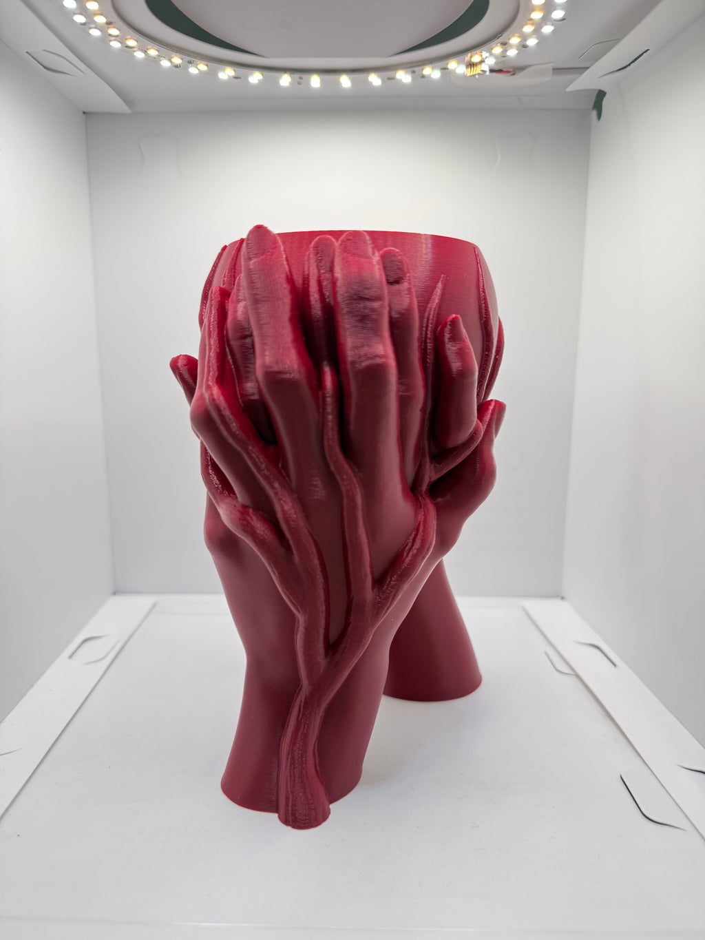 Dekoratif El Figürlü Saksı ve Kase - Sanatsal