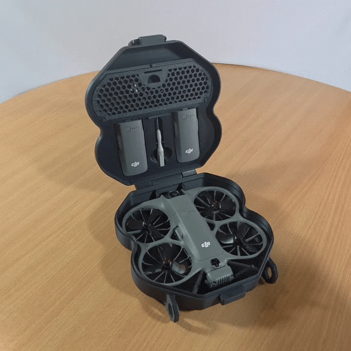 DJI Neo 2 Taşıma Kutusu ve Kalkış Pisti | Batarya Bölmeli Koruyucu Kılıf