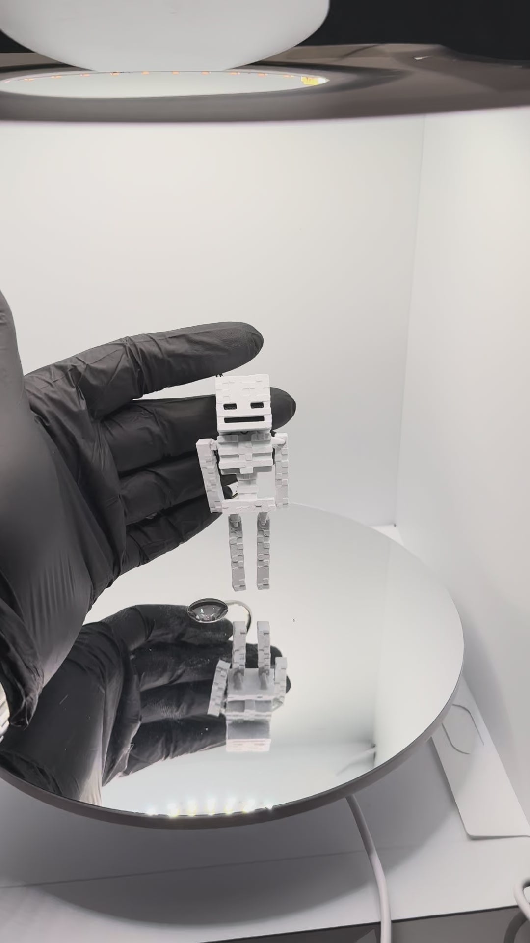 Hareketli ve Eklemli İskelet Figür Anahtarlık