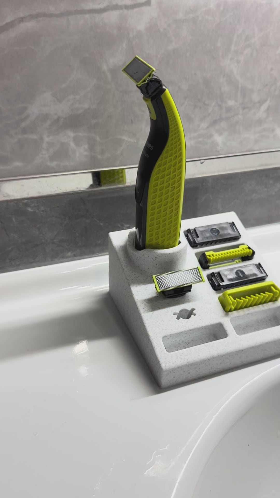 Philips OneBlade Uyumlu Tıraş Makinesi Standı ve Başlık Organizeri