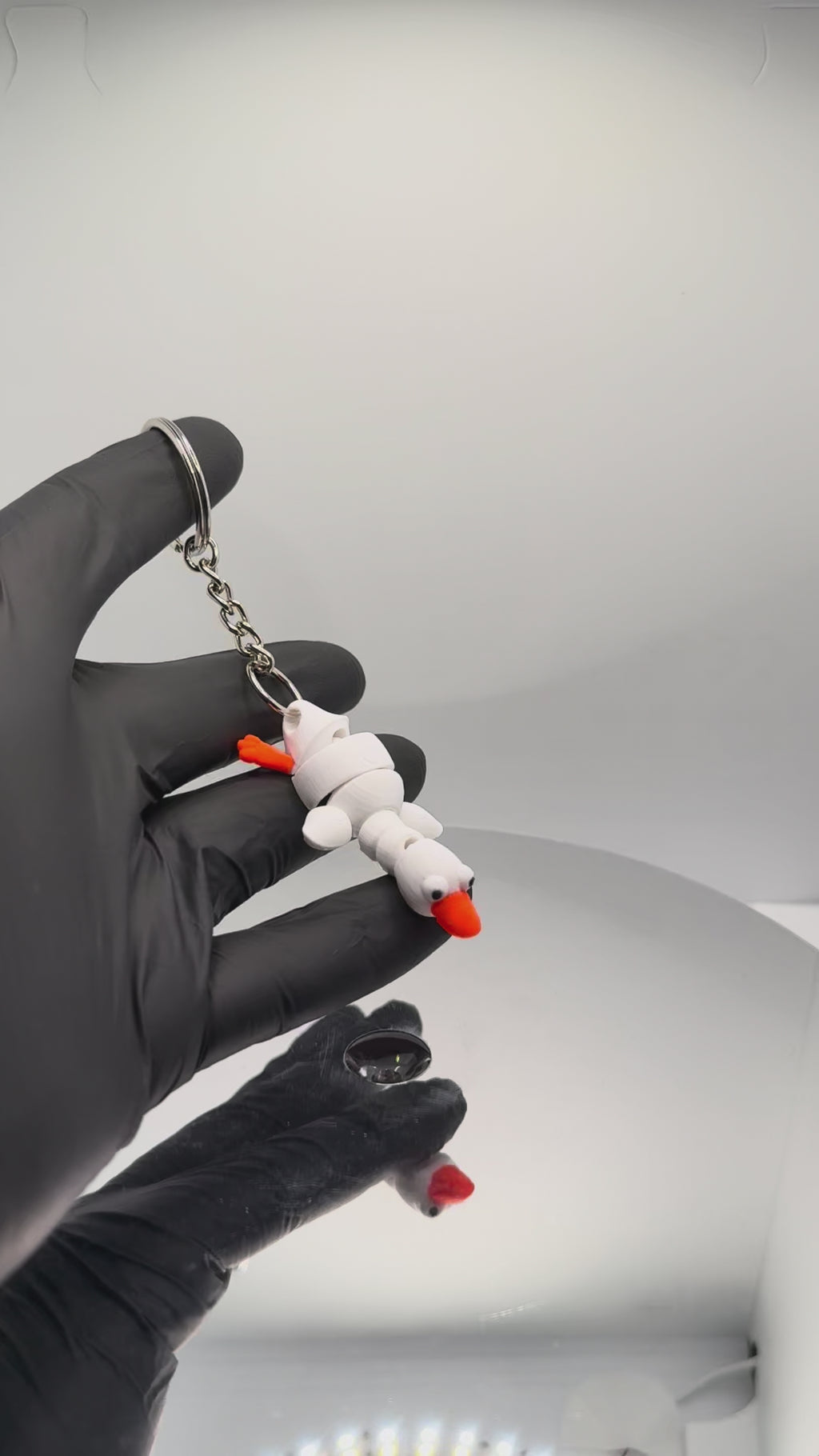 Hareketli Eklemli Kaz  Anahtarlık