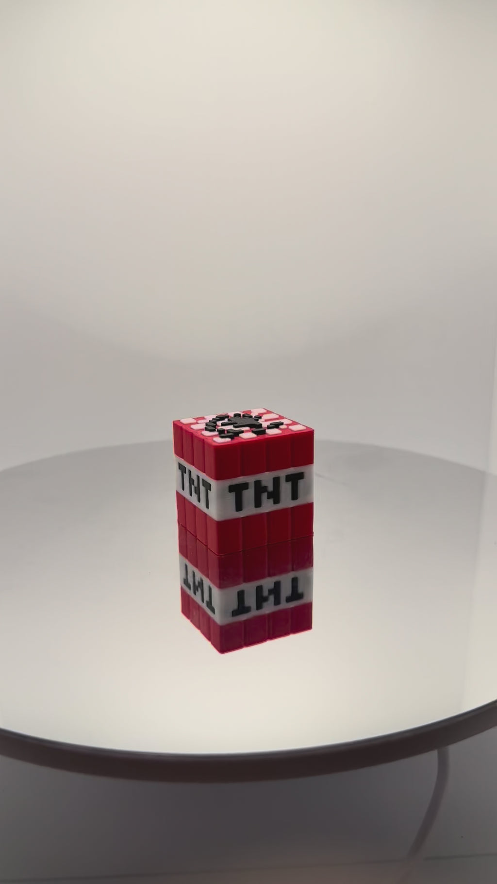 TNT Blok Anahtarlık - Piksel Tasarım Minecraft / Oyuncu Hediyesi