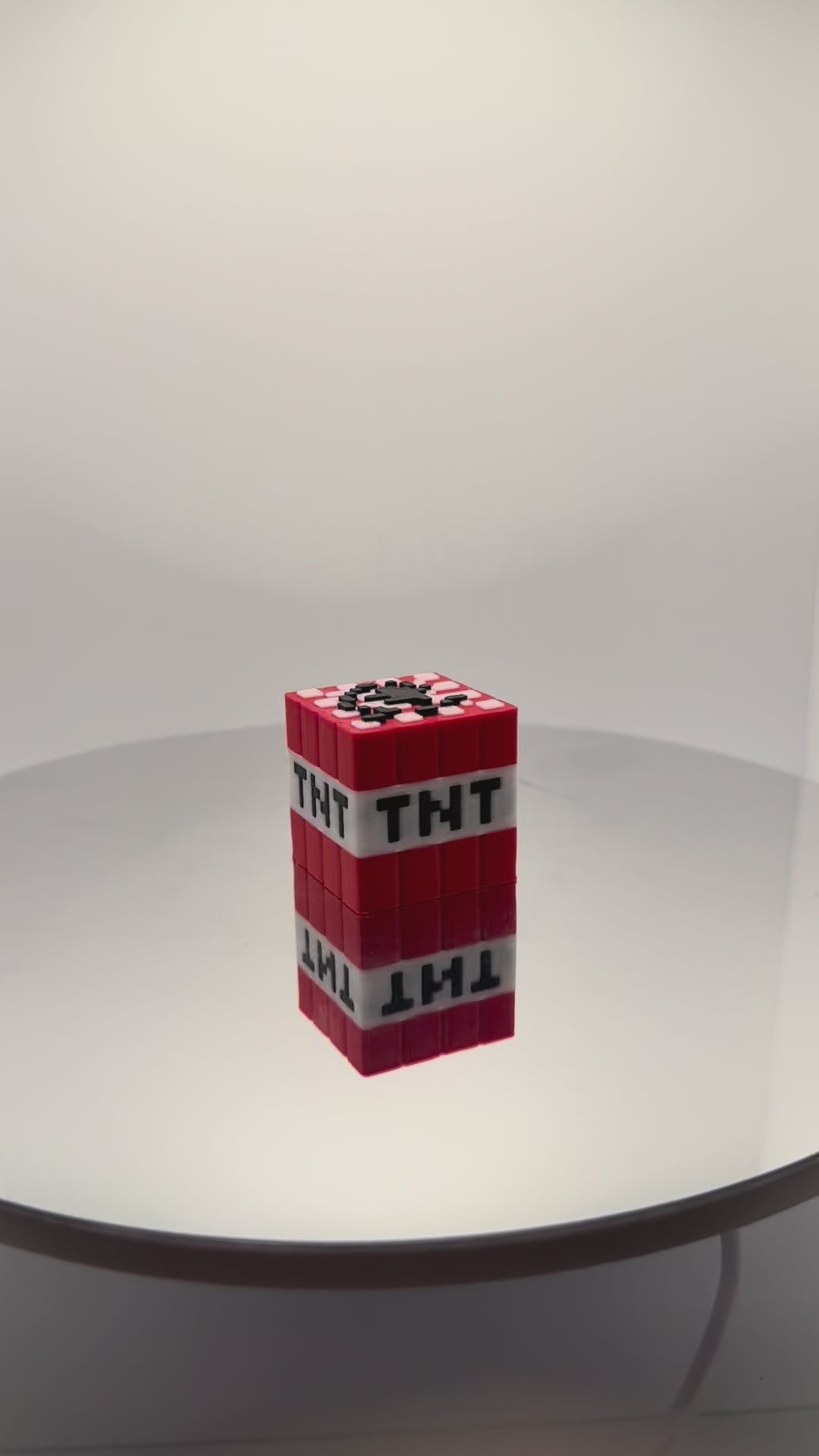 TNT Blok Anahtarlık - Piksel Tasarım Minecraft / Oyuncu Hediyesi