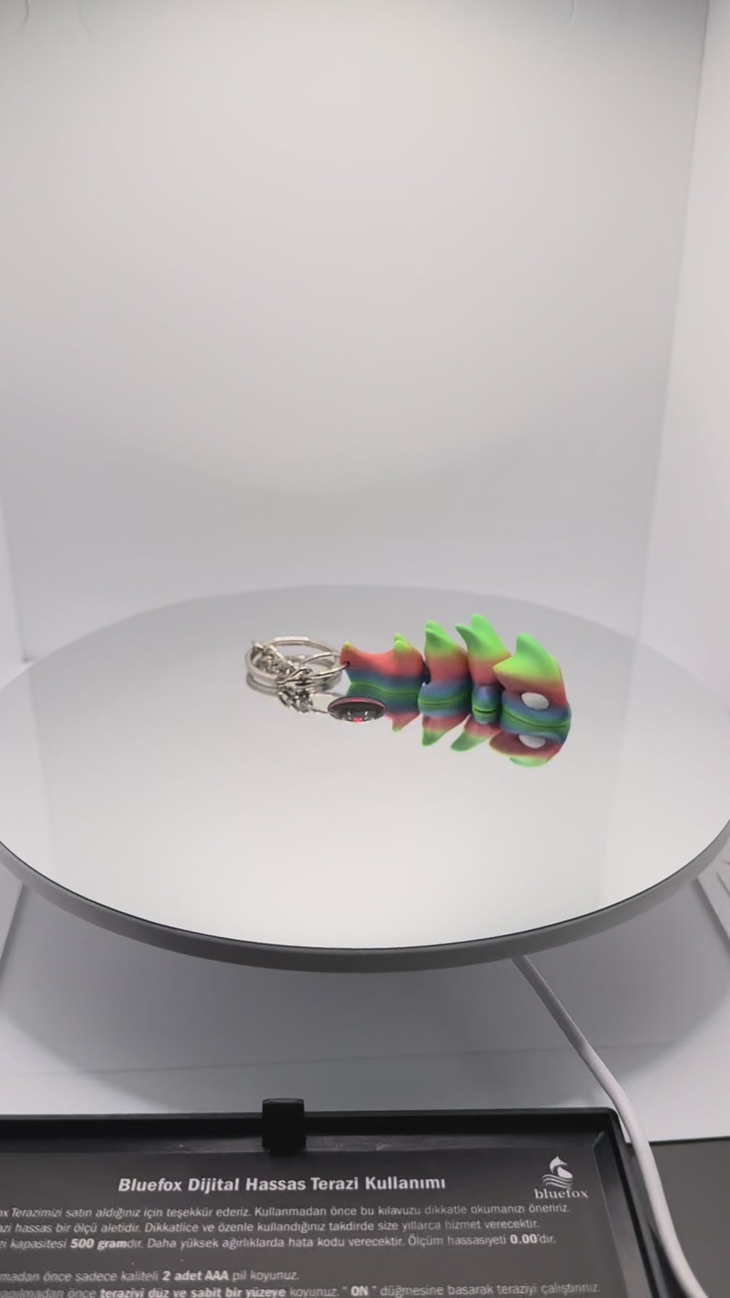 Dragon: Çok Renkli ve Hareketli Figür Anahtarlık