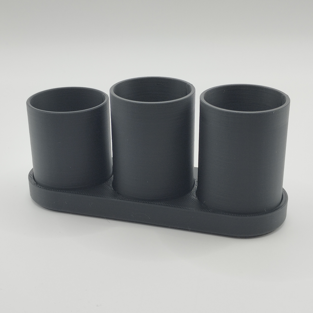 Minimalist 4 Parçalı Banyo Organizeri ve Diş Fırçalık Standı