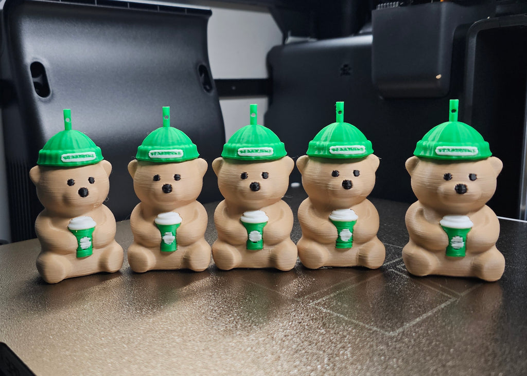 Starbucks Bearista Cup – Ayıcıklı Bardak | Dekoratif Biblo & Çanta Süsü